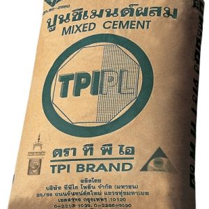 ปูนซีเมนต์ผสม ตราทีพีไอ (สีเขียว)